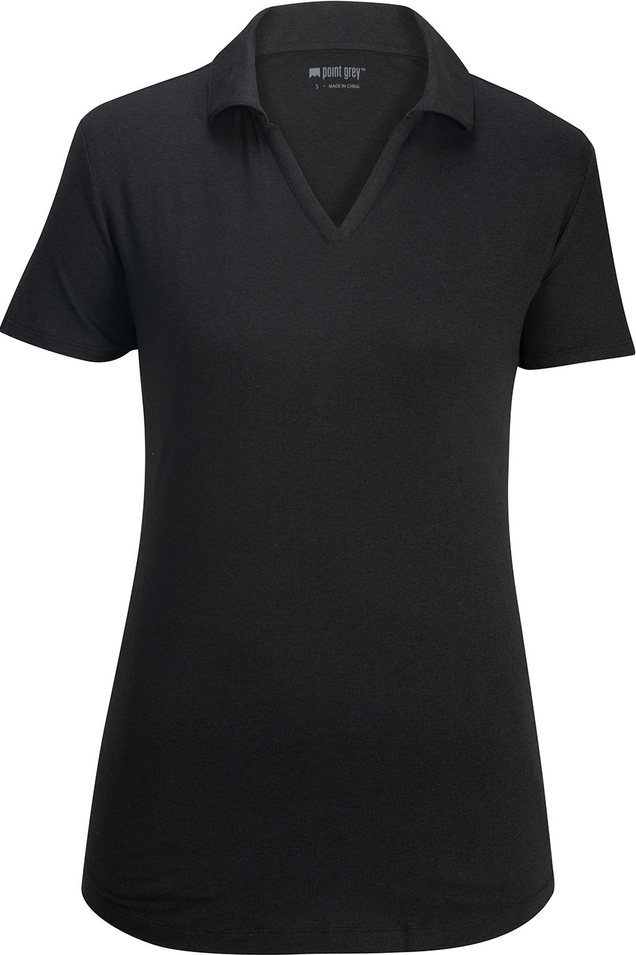 EDWARDS POINT GREY LADIES POLO