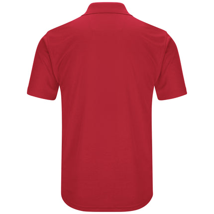 Red Kap® Men's Short Sleeve Performance Knit® Pocketless Core Polo / SK96RD