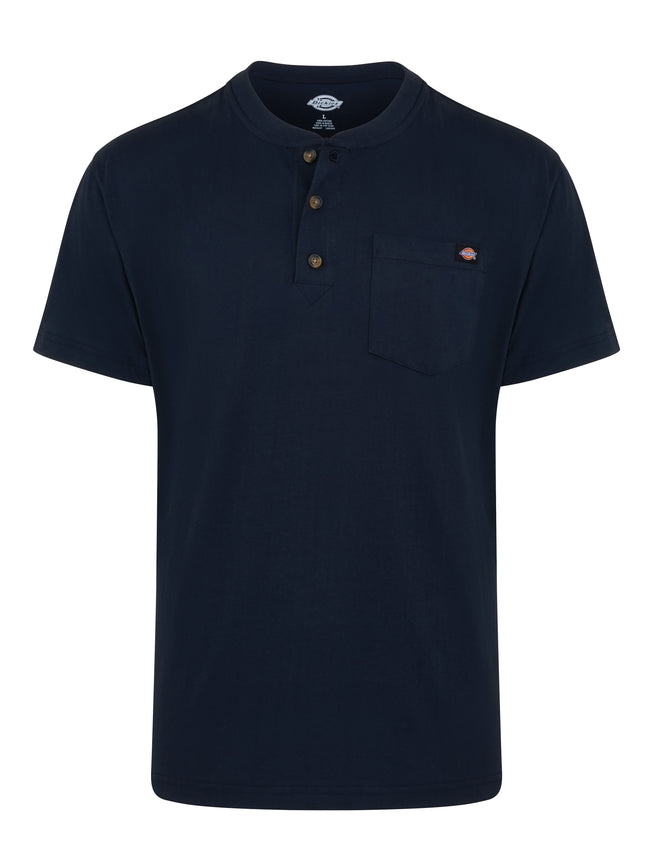 Dickies® Men's Short-Sleeve Traditional Heavyweight Henley / WS51DN
