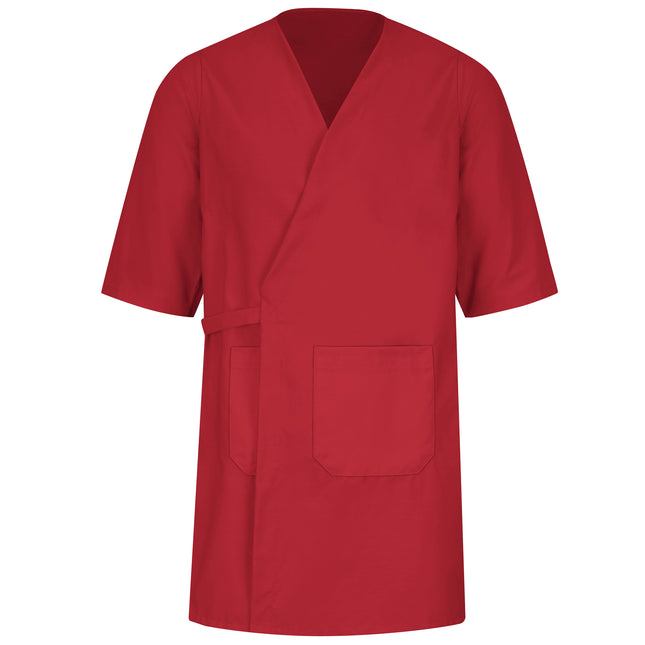 Red Kap® Collarless Butcher Wrap / WP10RD