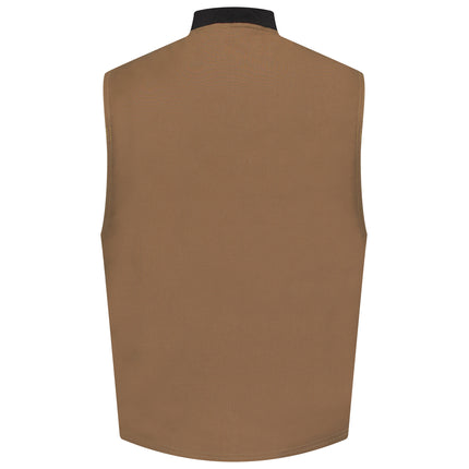 Bulwark® Men's Heavyweight FR Brown Duck Vest Jacket Liner / LLS2BD