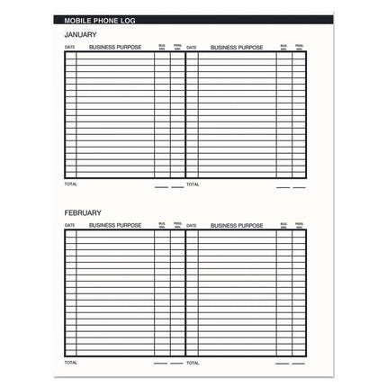 14-Month Recycled Ruled Monthly Planner, 8.75 x 6.78, Black Cover, 14-Month: Dec 2024 to Jan 2026