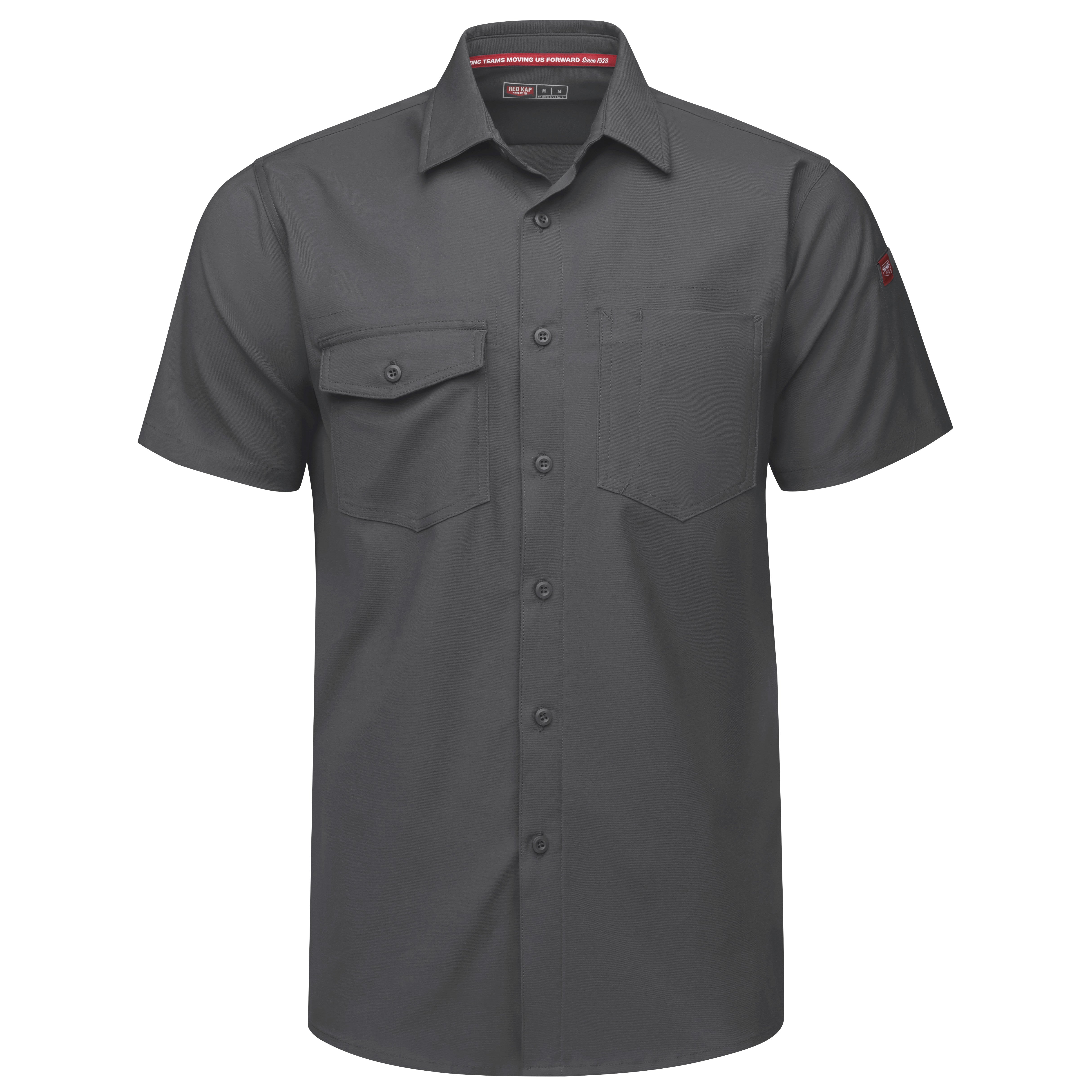 Red Kap® Men's Cooling Short Sleeve Work Shirt / TSM2CN