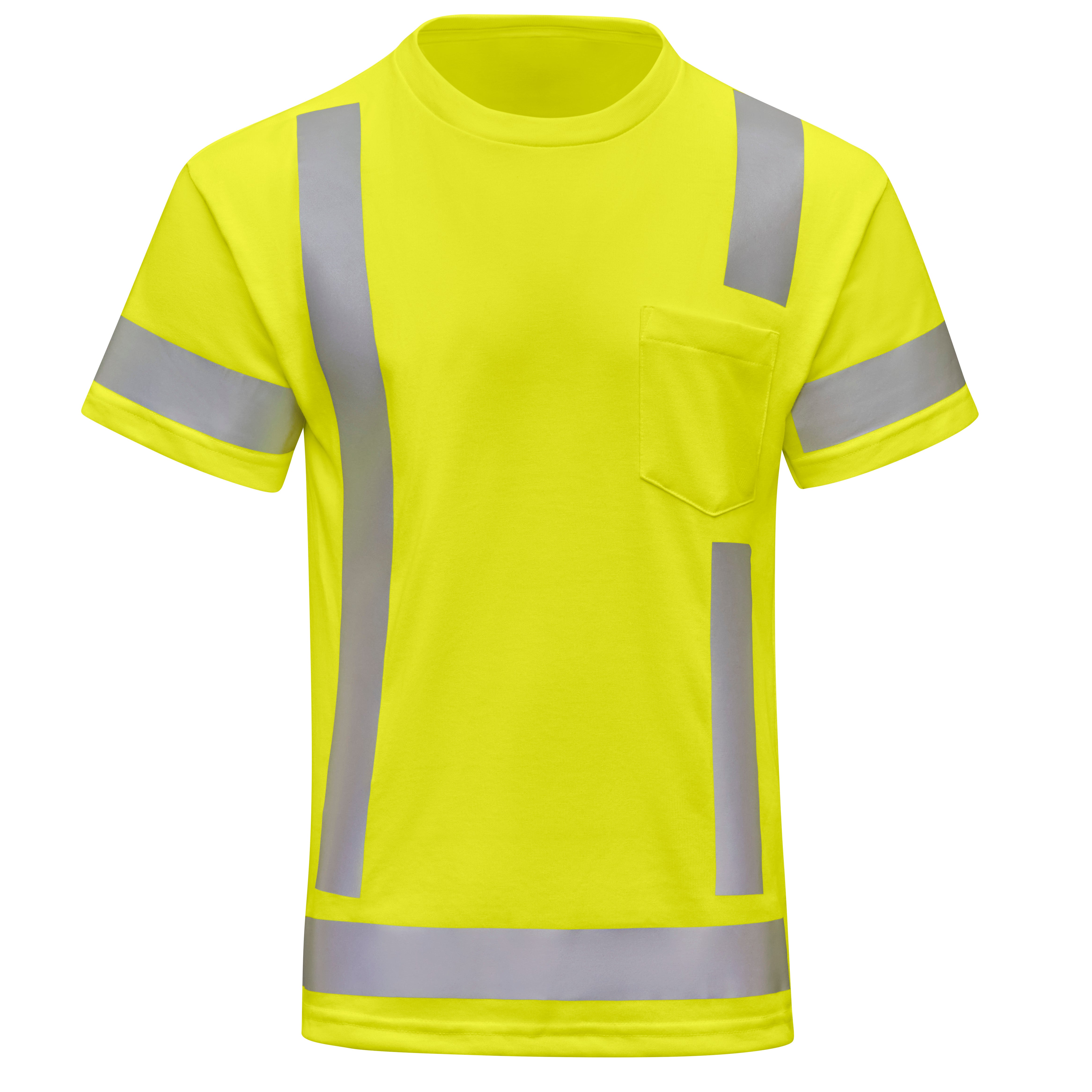Red Kap® Hi-Visibility Short Sleeve Performance Core Tee, Type R, Class 3 / SK09HV
