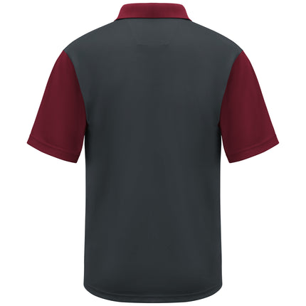 Red Kap® Men's Short Sleeve Performance Knit® Color-Block Polo / SK56CU