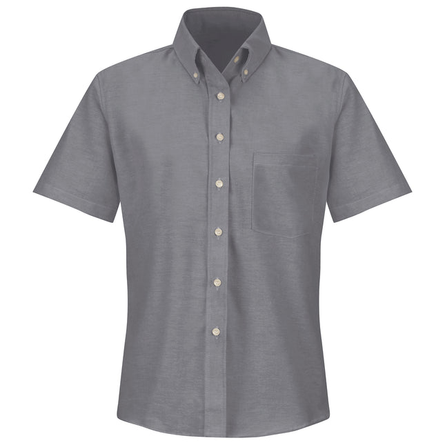 Red Kap® Women's Short Sleeve Executive Oxford Dress Shirt / SR61GY