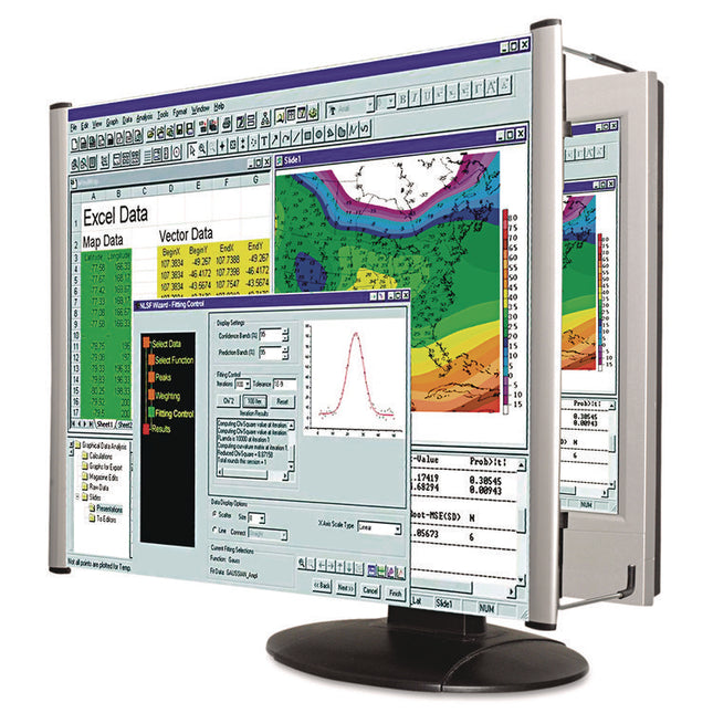 LCD Monitor Magnifier Filter for 15" Flat Panel Monitor
