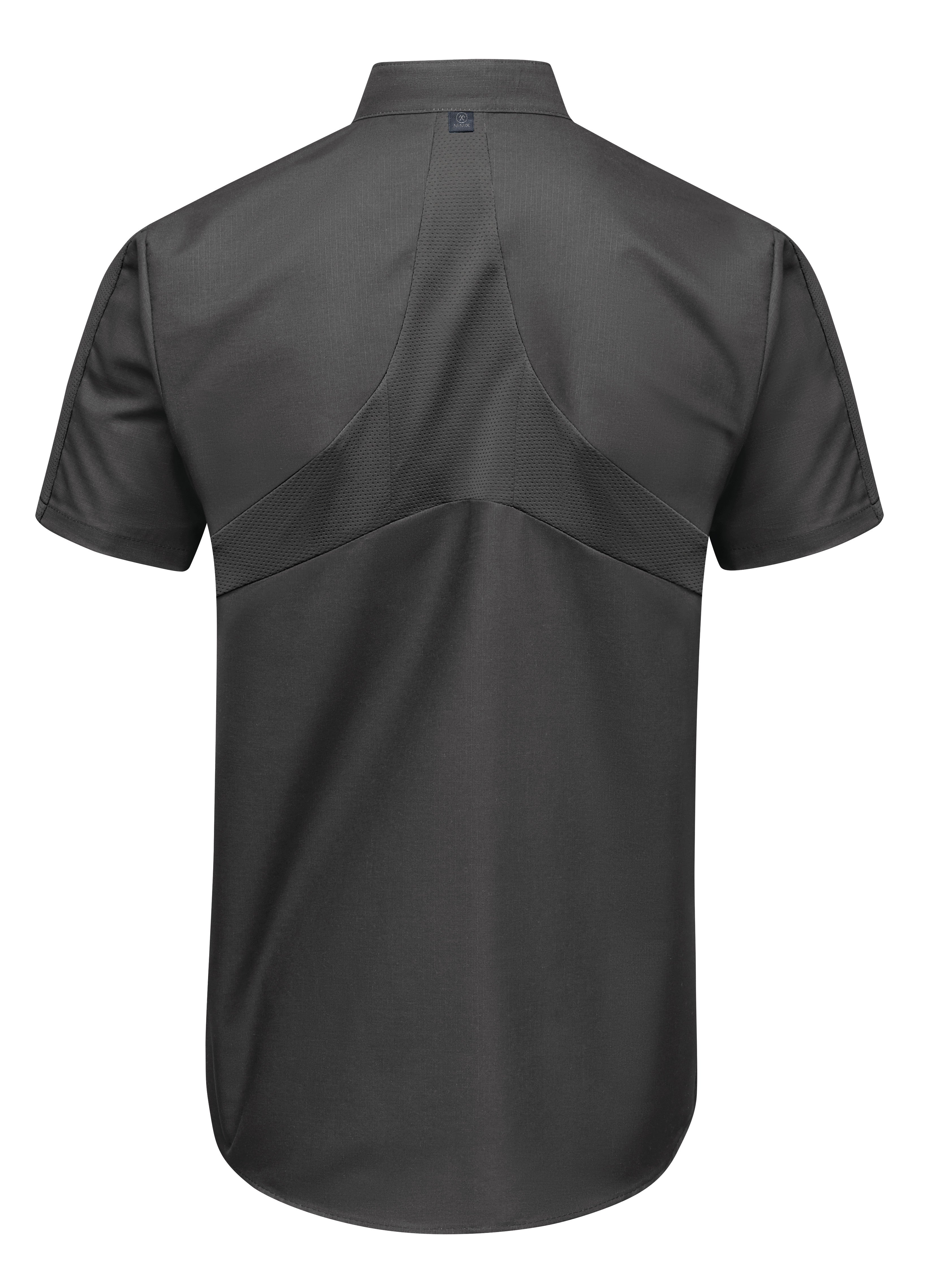 Red Kap® Men's Short Sleeve Pro+ Work Shirt with OilBlok and MIMIX® / SX46CH