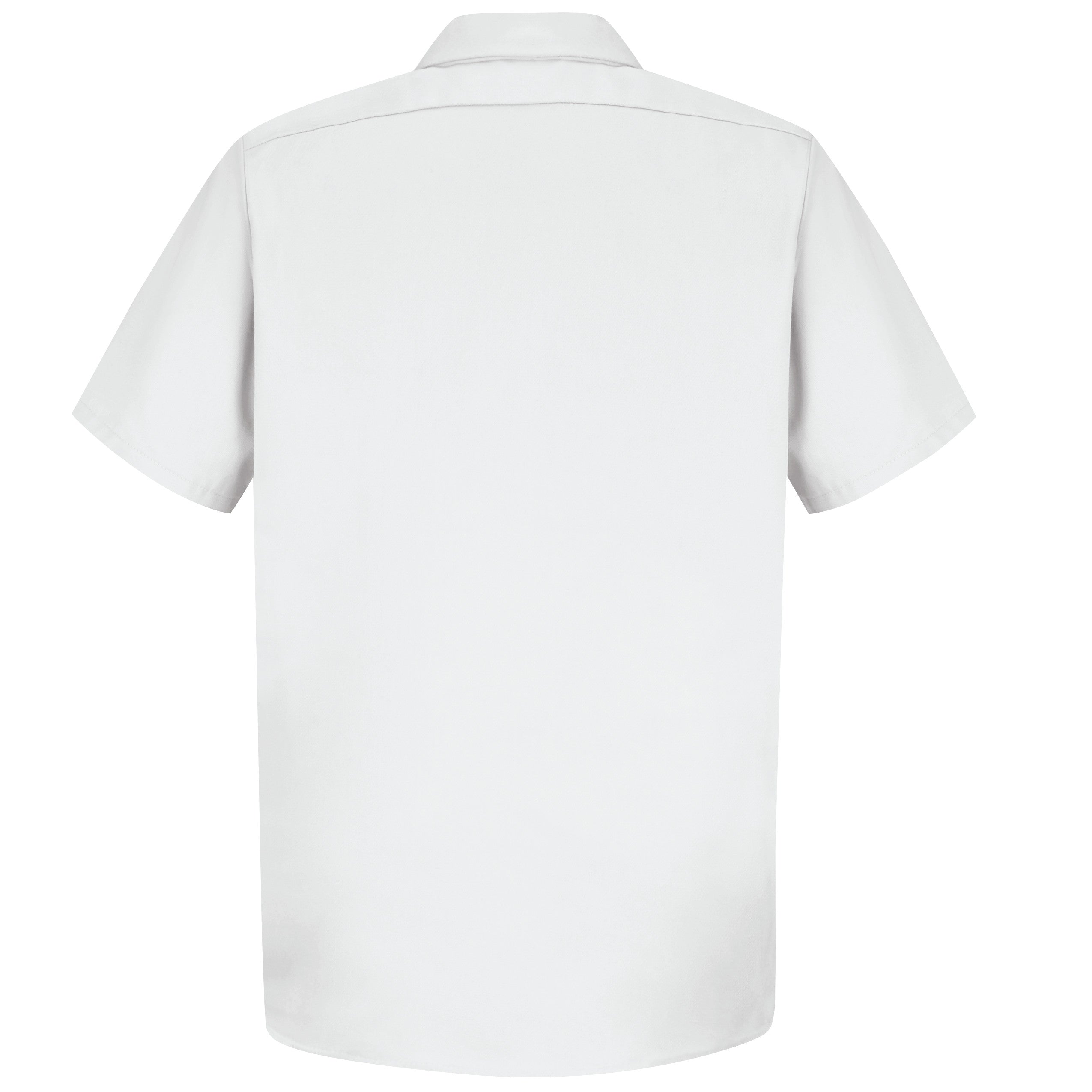 Red Kap® Men's Short Sleeve Wrinkle-Resistant Cotton Work Shirt / SC40WH