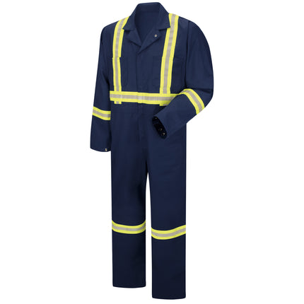Red Kap® Enhanced Visibility Zip Front Coverall / CT5CNV