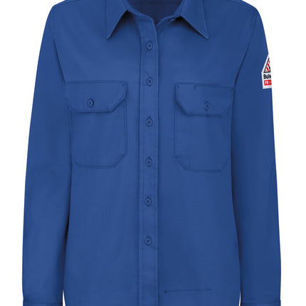 Bulwark® Women's Midweight FR Dress Uniform Shirt / SLU3RBB