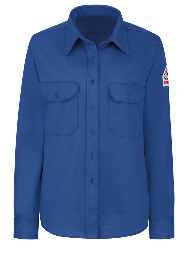Bulwark® Women's Midweight FR Dress Uniform Shirt / SLU3RBB