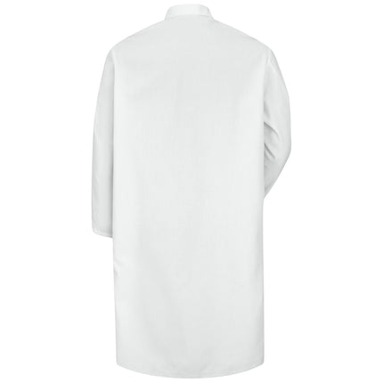 Red Kap® Snap-Front Spun Polyester Butcher Coat / KS58WH