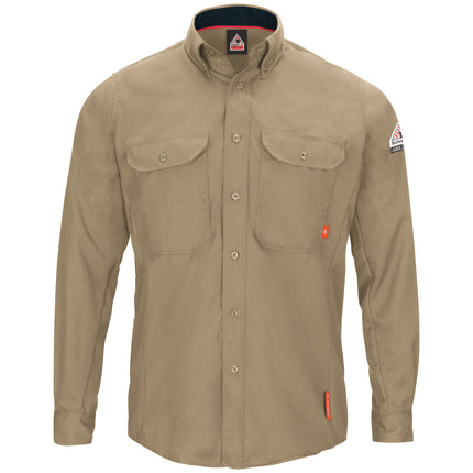 Bulwark® iQ Series® Men's Lightweight Comfort Woven Shirt with Insect Shield / QS52KI