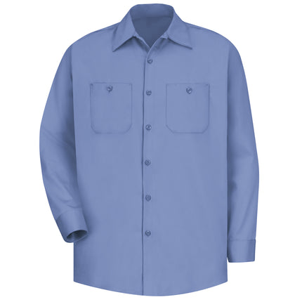 Red Kap® Men's Long Sleeve Wrinkle-Resistant Cotton Work Shirt / SC30LB