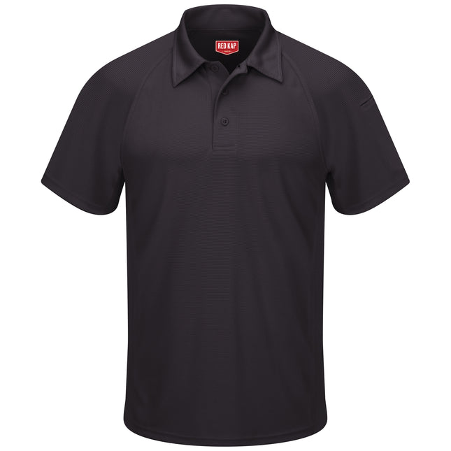 Red Kap® Men's Short Sleeve Performance Knit® Flex Series Active Polo / SK92BK