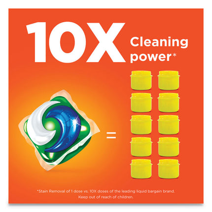 Pods, HE Compatible, Laundry Detergent, Spring Meadow, 35/Pack, 4 Packs/Carton