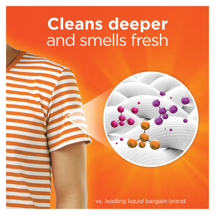 Pods, HE Compatible, Laundry Detergent, Spring Meadow, 35/Pack, 4 Packs/Carton