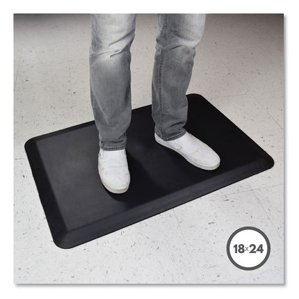 Anti-Fatigue Mat, 24 X 18, Black