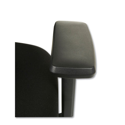 Alera Elusion Ii Series Mesh Mid-Back Swivel/tilt Chair, Adjustable Arms, Supports 275lb, 17.51" To 21.06" Seat Height, Black