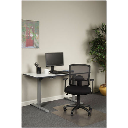 Alera Etros Series Mesh Mid-Back Chair, Supports Up To 275 Lb, 18.03" To 21.96" Seat Height, Black