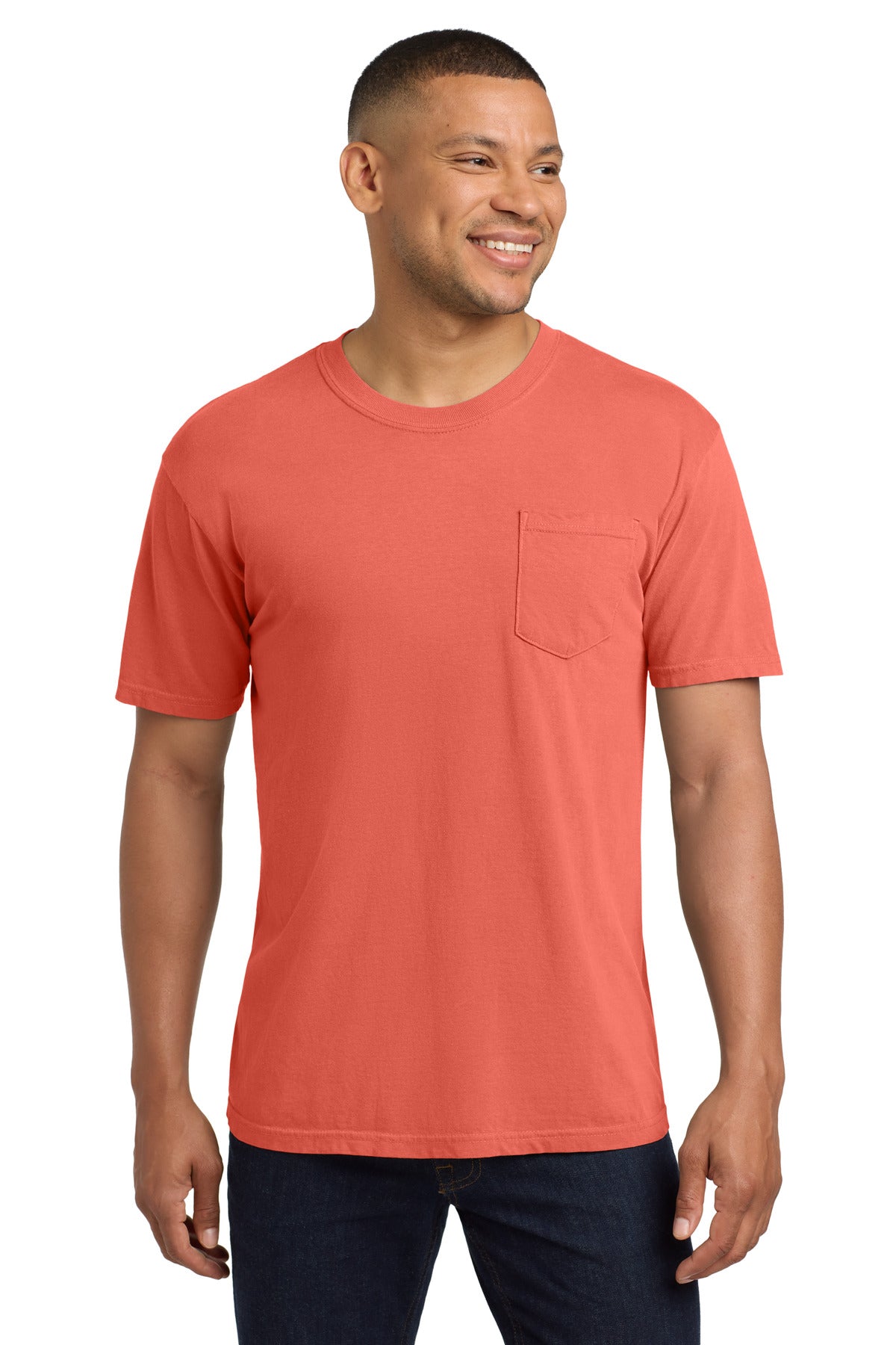 COMFORT COLORS ® Heavyweight Ring Spun Pocket Tee 6030