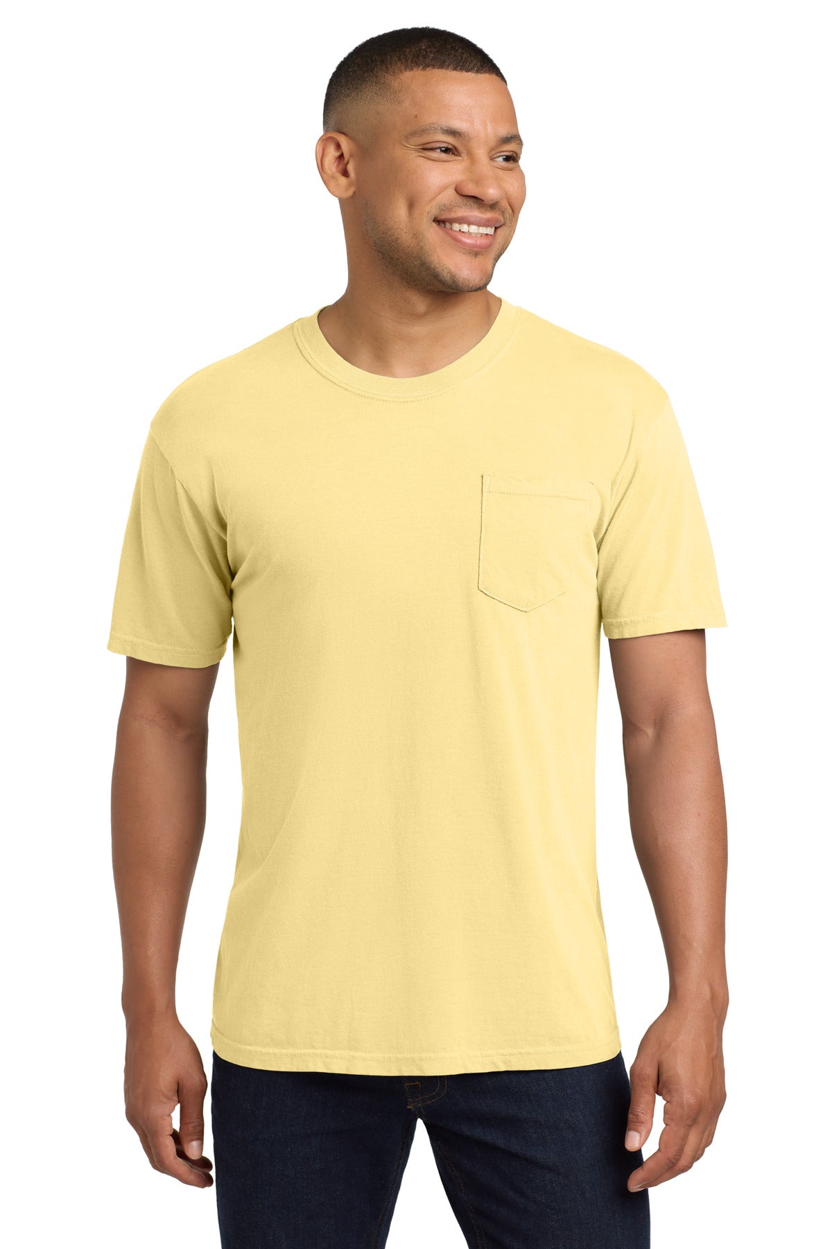 COMFORT COLORS ® Heavyweight Ring Spun Pocket Tee 6030