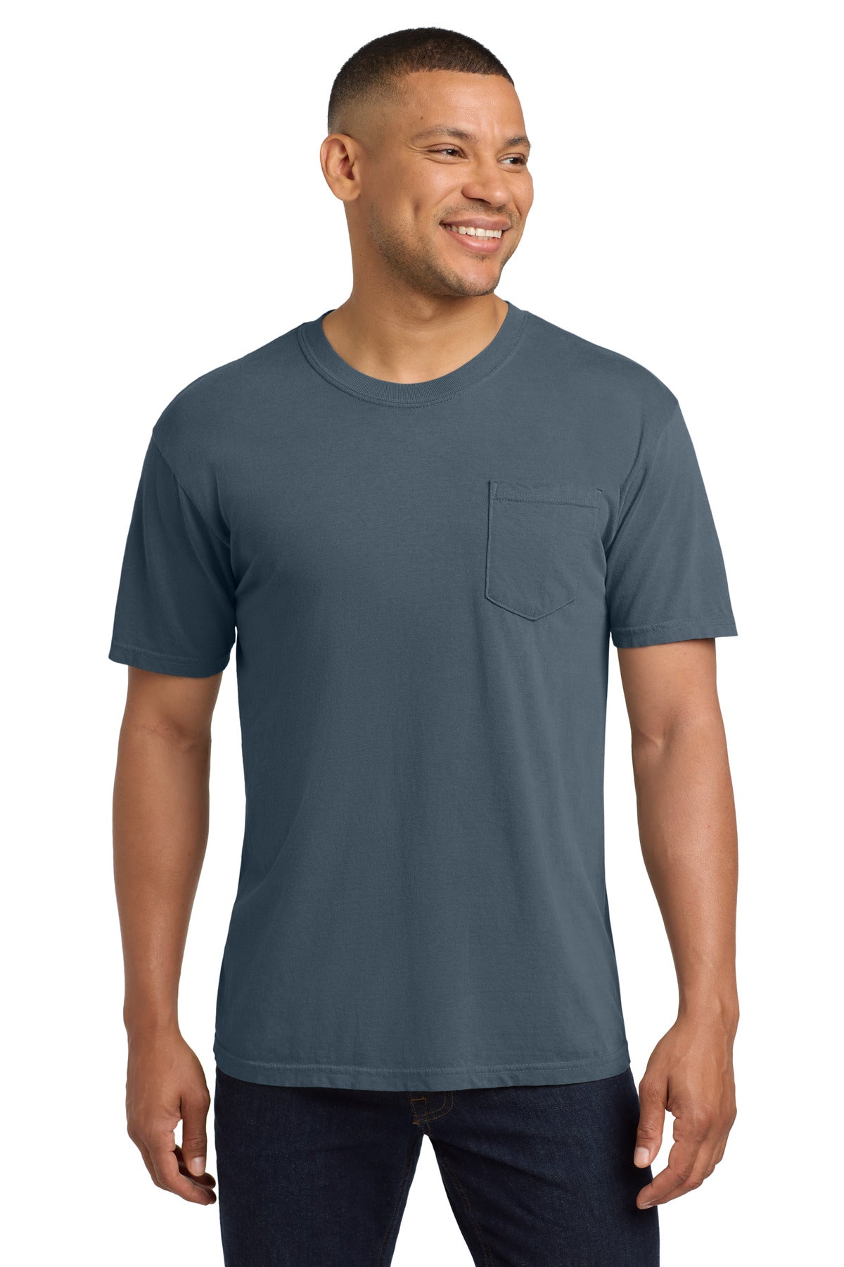 COMFORT COLORS ® Heavyweight Ring Spun Pocket Tee 6030