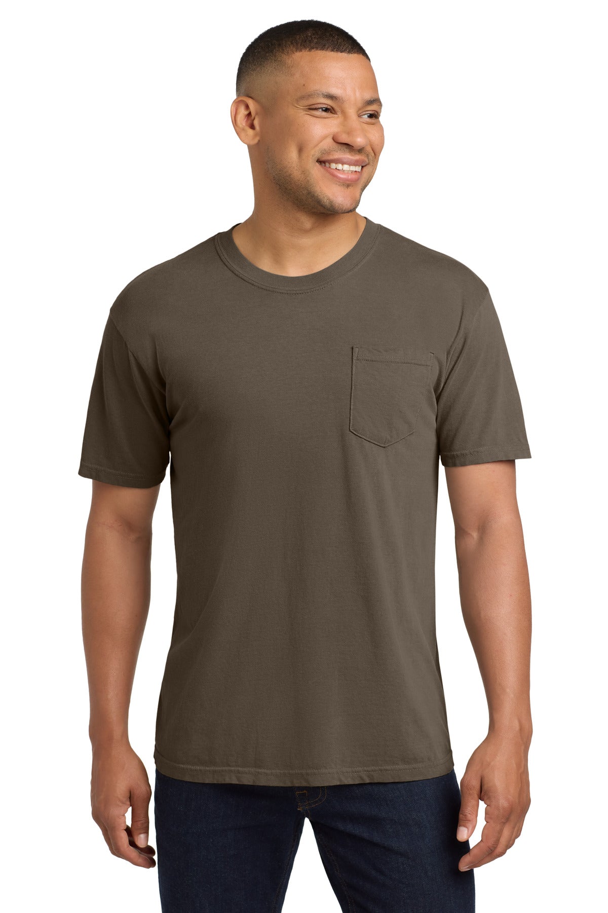 COMFORT COLORS ® Heavyweight Ring Spun Pocket Tee 6030
