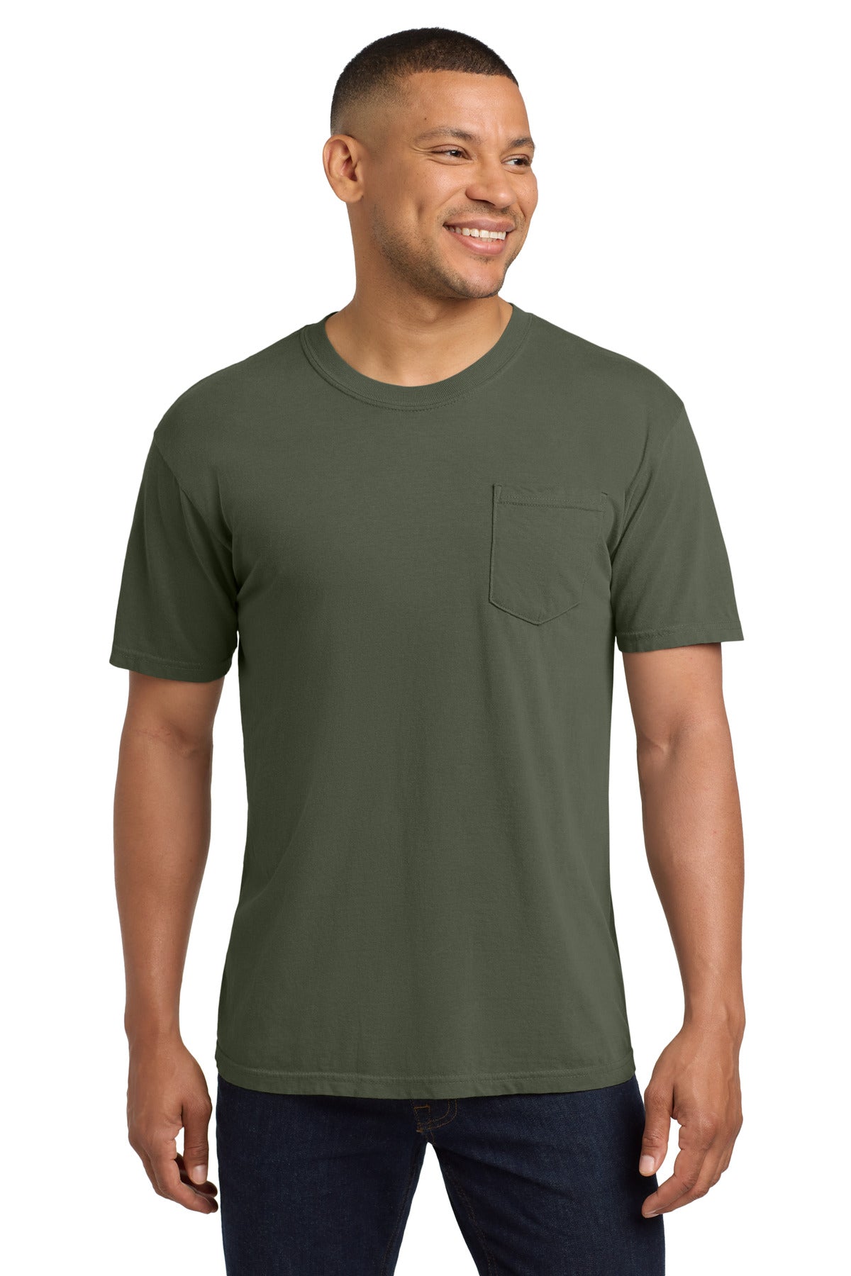 COMFORT COLORS ® Heavyweight Ring Spun Pocket Tee 6030