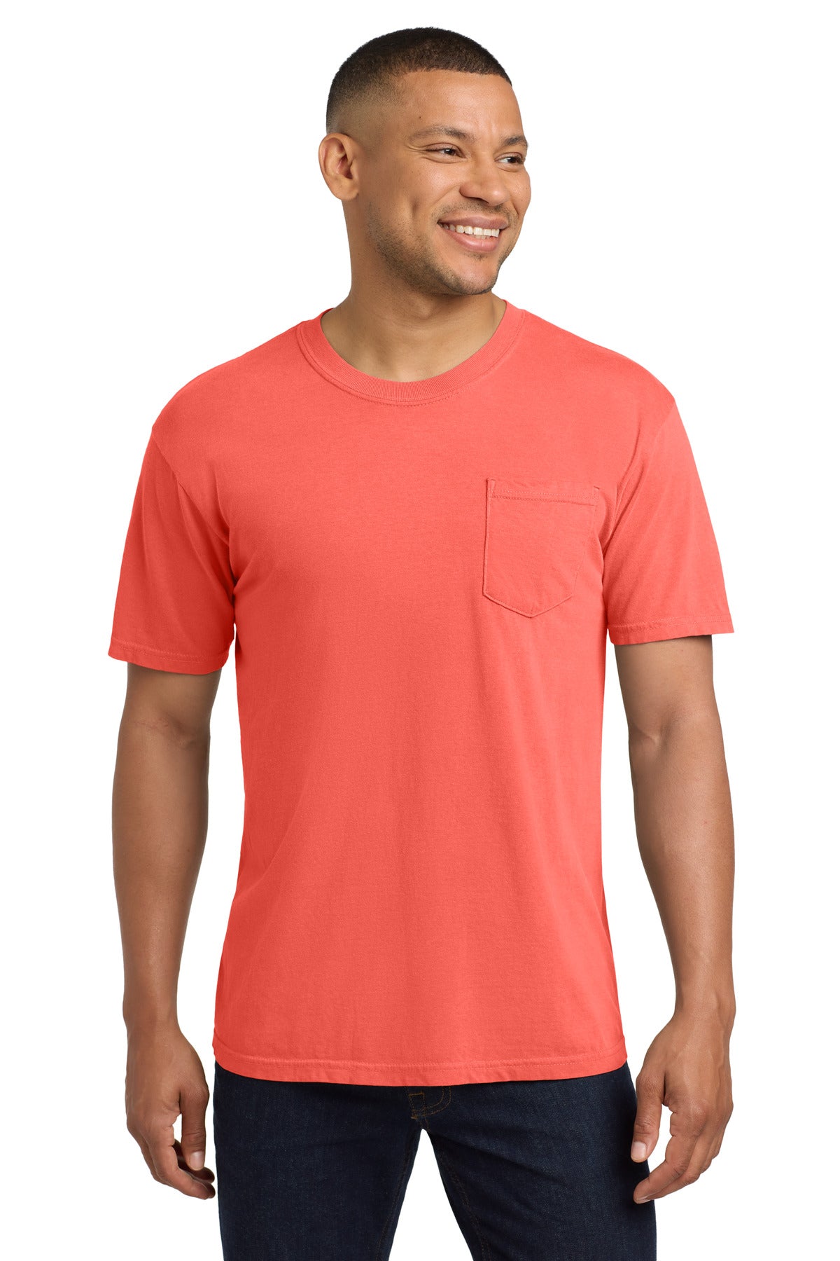 COMFORT COLORS ® Heavyweight Ring Spun Pocket Tee 6030