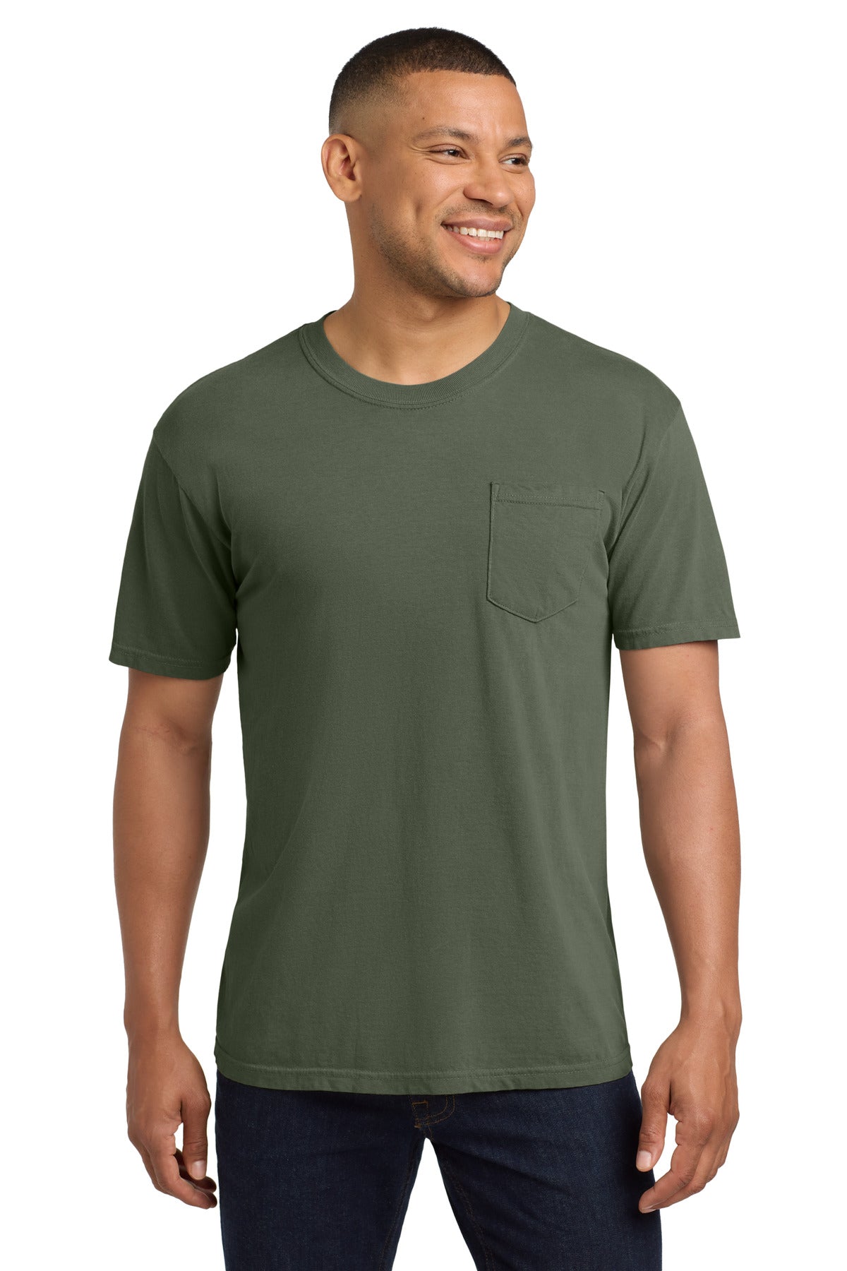COMFORT COLORS ® Heavyweight Ring Spun Pocket Tee 6030