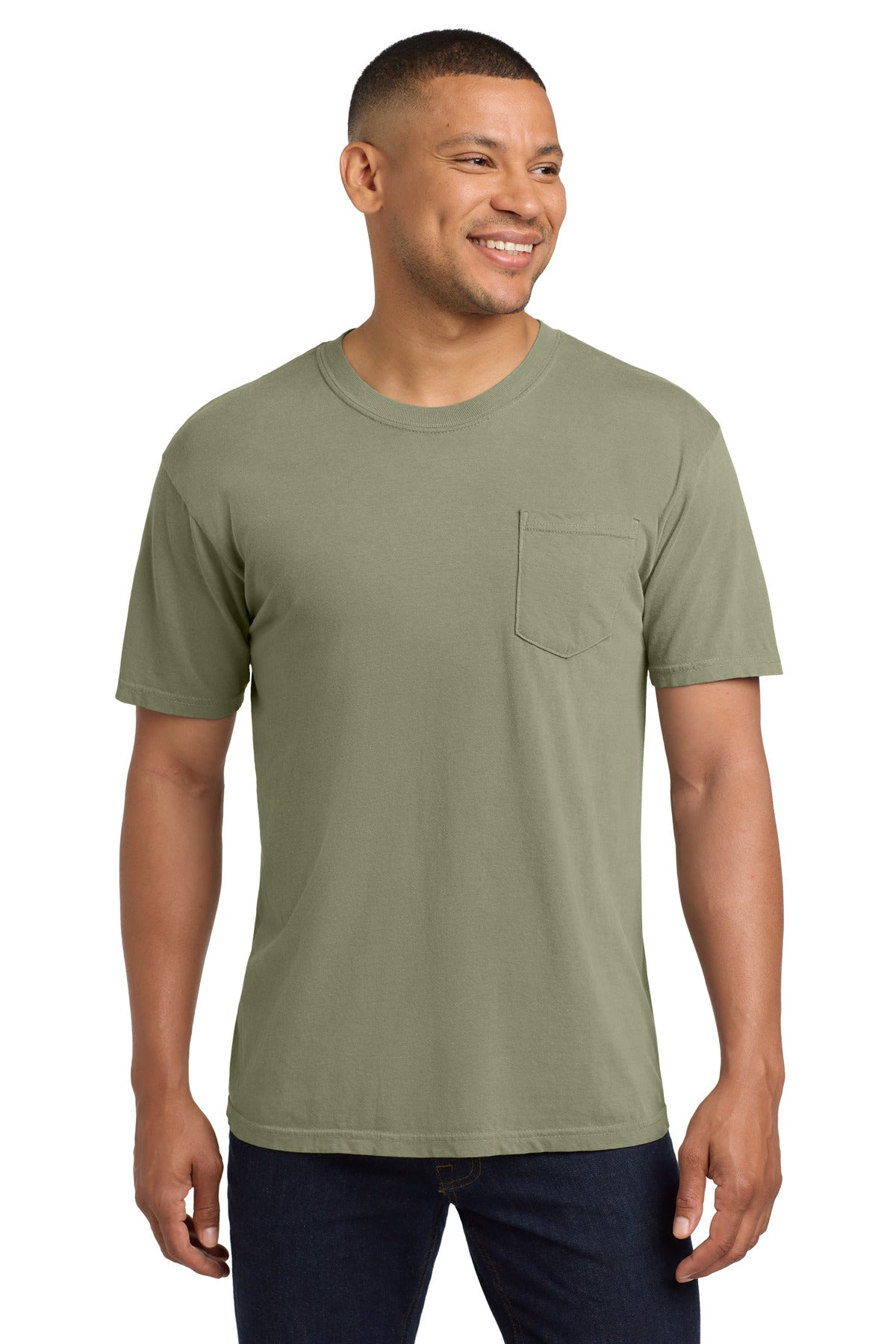 COMFORT COLORS ® Heavyweight Ring Spun Pocket Tee 6030