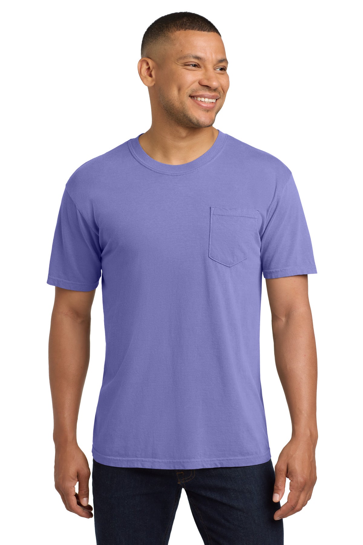 COMFORT COLORS ® Heavyweight Ring Spun Pocket Tee 6030