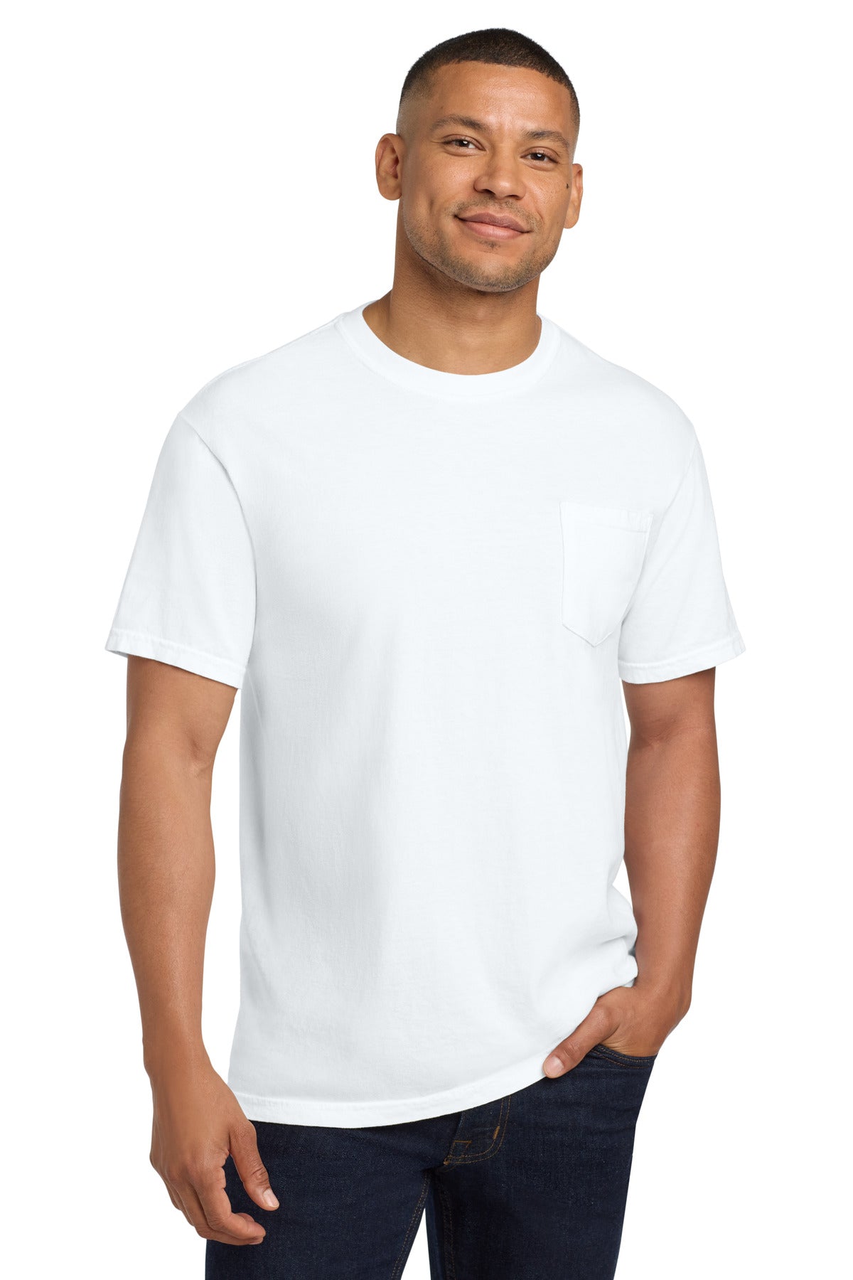 COMFORT COLORS ® Heavyweight Ring Spun Pocket Tee 6030
