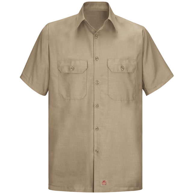 Red Kap® Men's Short Sleeve Solid Rip Stop Shirt / SY60KH