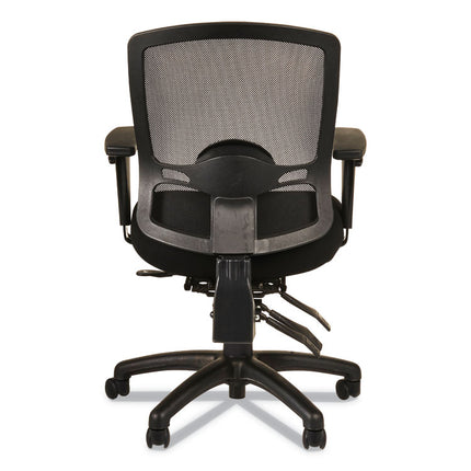 Alera Etros Series Mid-Back Multifunction With Seat Slide Chair, Supports Up To 275 Lb, 17.83" To 21.45" Seat Height, Black