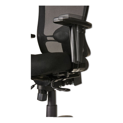 Alera Etros Series Mid-Back Multifunction With Seat Slide Chair, Supports Up To 275 Lb, 17.83" To 21.45" Seat Height, Black
