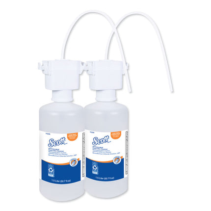 Antimicrobial Foam Skin Cleanser Refill, Unscented, 1,500 mL, 2/Carton