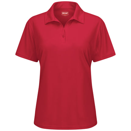 Red Kap® Women's Short Sleeve Performance Knit® Flex Series Pro Polo / SK91RD