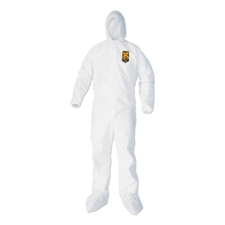 A45 Prep And Paint Coveralls, White, Large, 25/carton