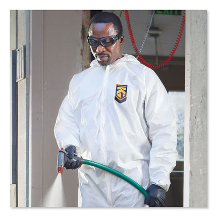 A45 Prep and Paint Coveralls, Large, White, 25/Carton