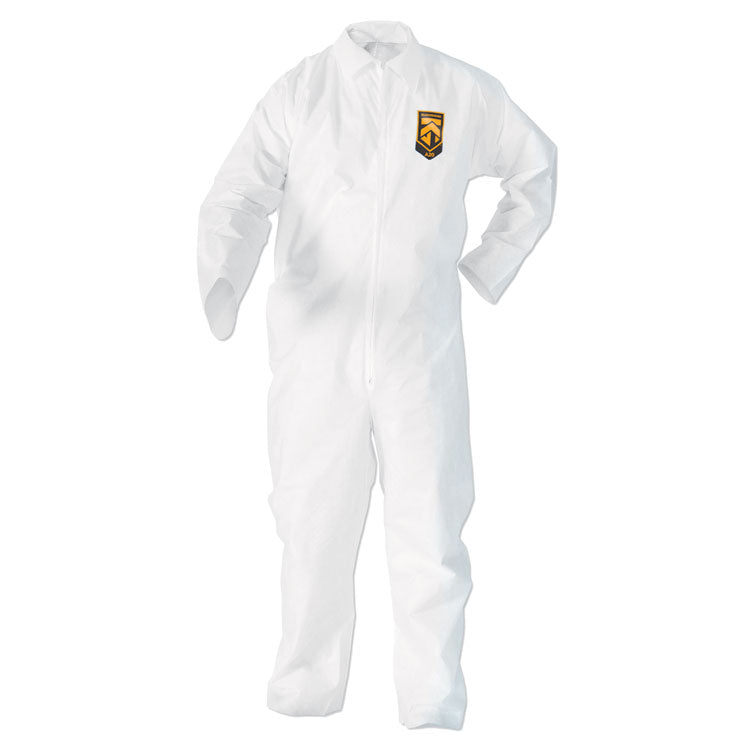 A20 Breathable Particle Protection Coveralls, Medium, White, 24/carton