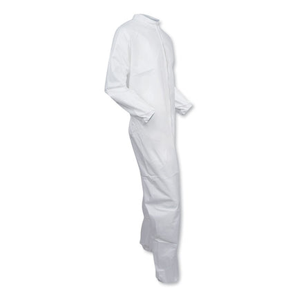 A40 Coveralls, Large, White, 25/carton