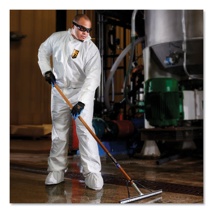 A45 Prep And Paint Coveralls, White, Large, 25/carton