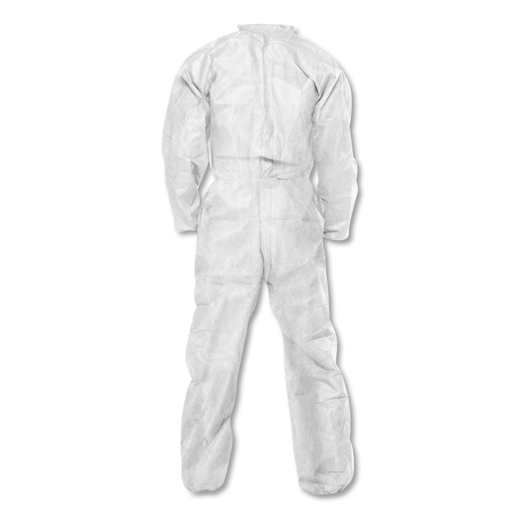 A20 Breathable Particle-Pro Coveralls, Zip, X-Large, White, 24/carton