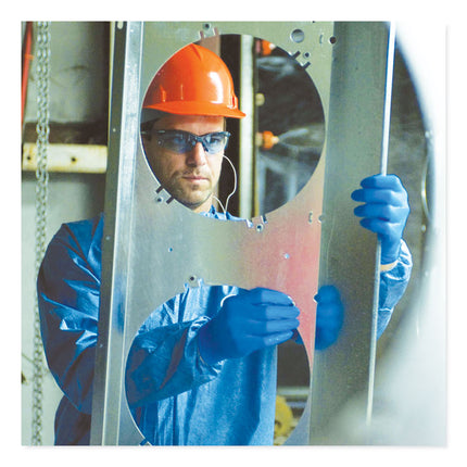 A20 Breathable Particle Protection Coveralls, 3X-Large, Blue, 20/Carton