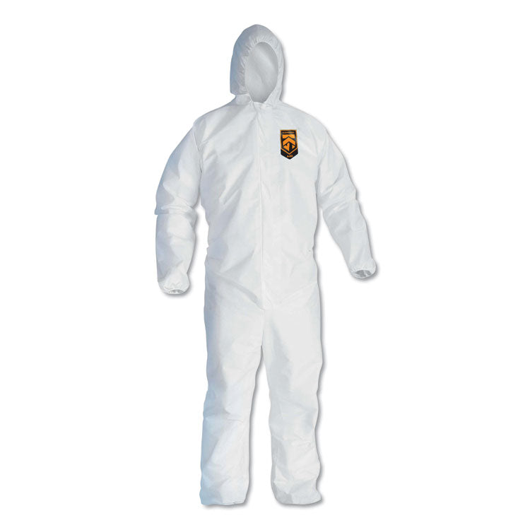 A45 Prep and Paint Coveralls, Large, White, 25/Carton