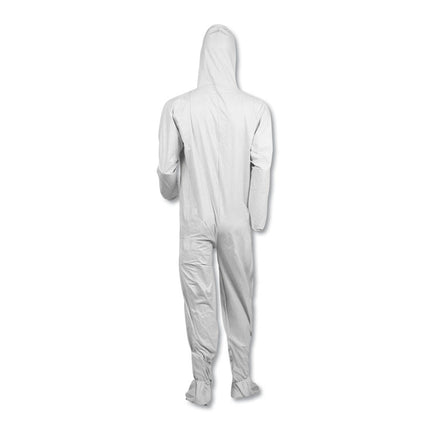 A45 Prep And Paint Coveralls, White, Large, 25/carton
