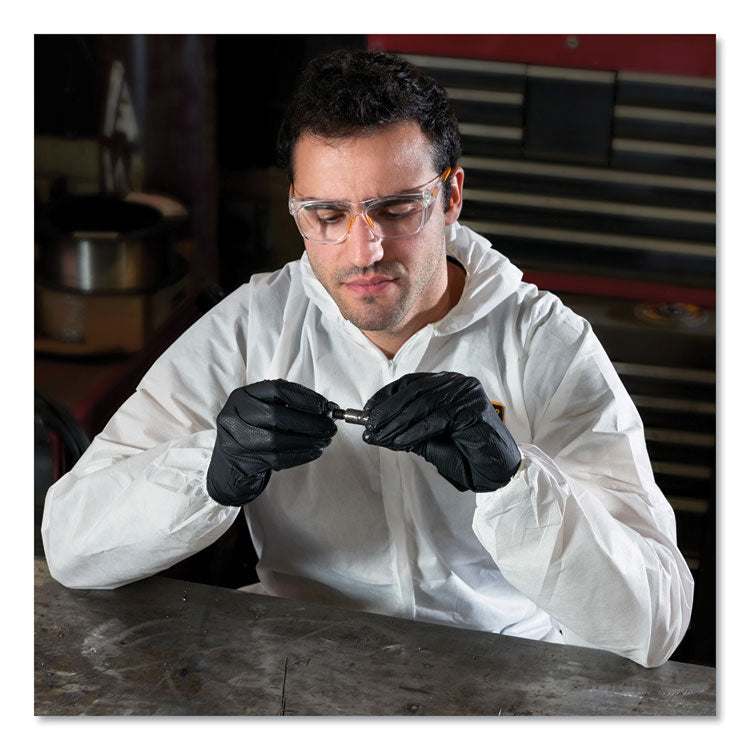 A20 Elastic Back, Cuff And Ankles Hooded Coveralls, 4x-Large, White, 20/carton